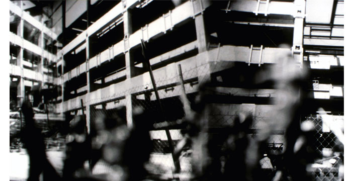 Deconstruction, 1999. Toy Camera, B&W Film, Silver Gelatin Print, 20x40