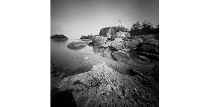 Forbidden Point, 2013. Pinhole Camera, B&W Film, Pigment Inkjet Print, 20x20