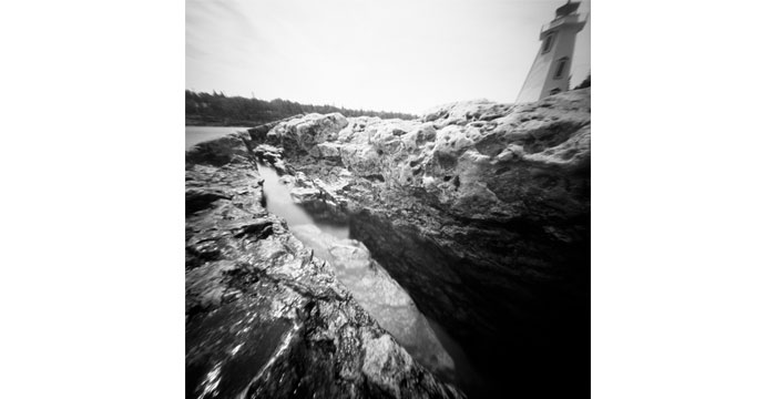 Light House, 2013. Pinhole Camera, B&W Film, Pigment Inkjet Print, 20x20