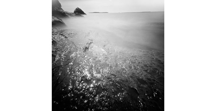 Protected Cove, 2013. Pinhole Camera, B&W Film, Pigment Inkjet Print, 20x20